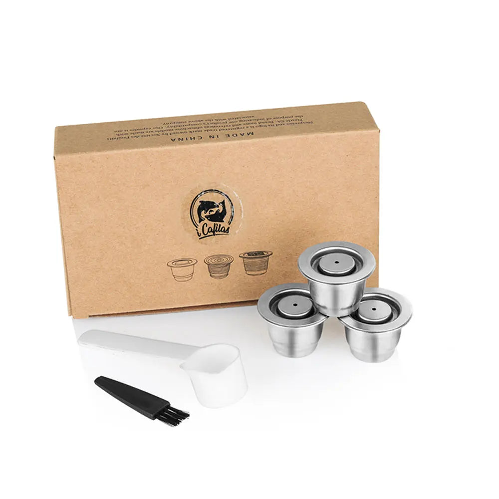 Reusable Stainless-Steel Pod for Selected Nespresso® Original Machines