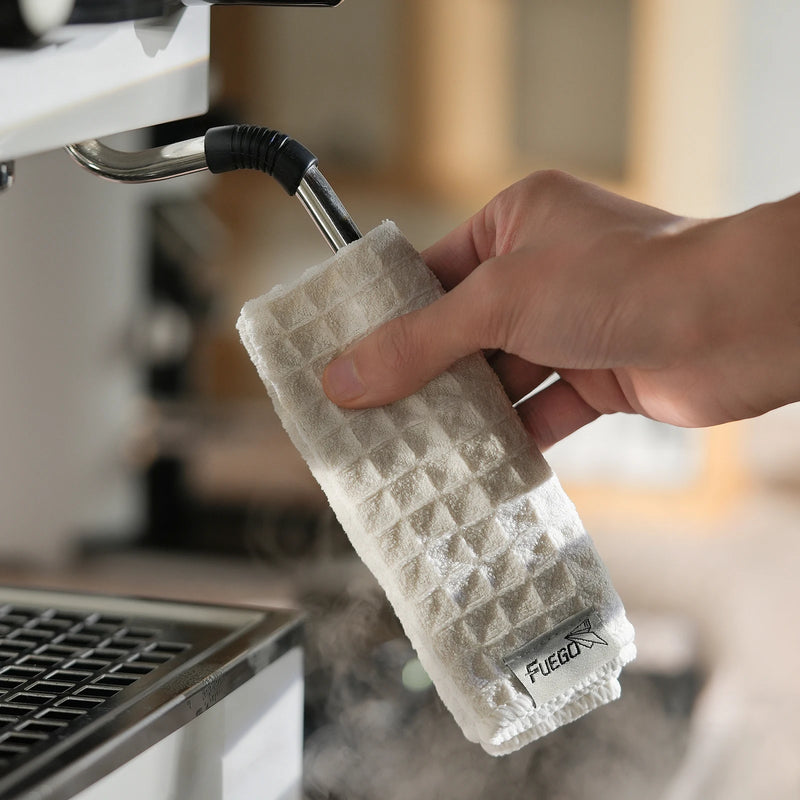 Barista Micro Cleaning Towel 4 Pack Super Absorbent Microfiber Cleaning Cloth Coffee Accessories