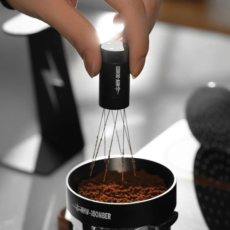 Barista Gift Coffee Stirring Distribution Adjustable Espresso Accessories Magnetic Absorption Stand