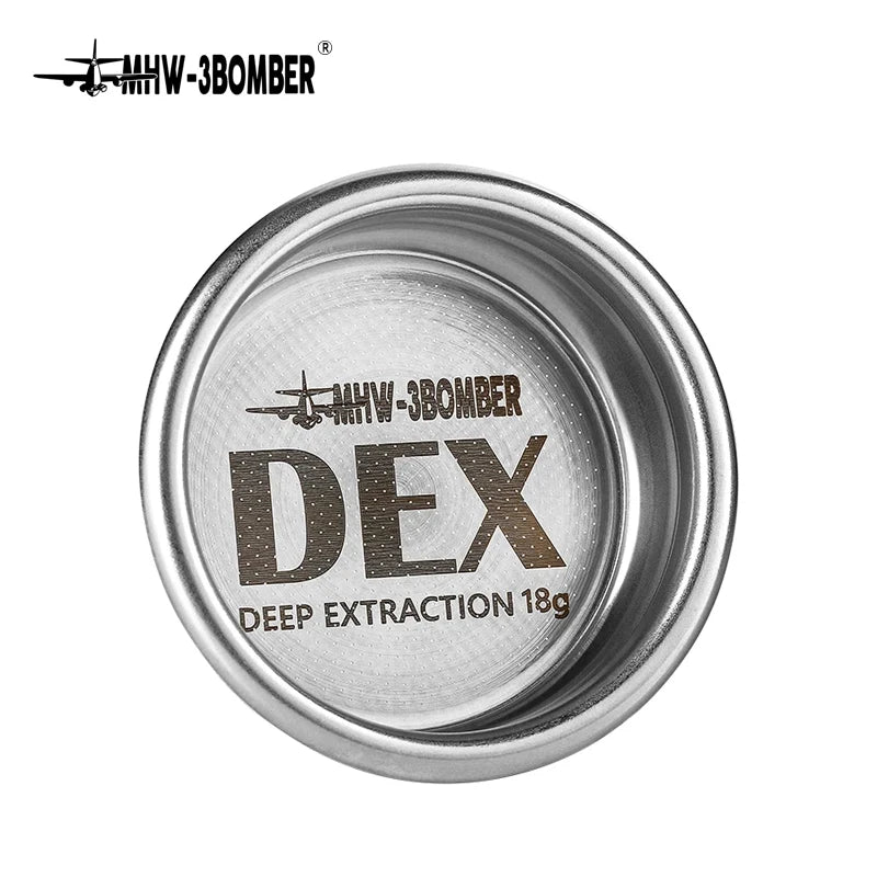 58.5mm Espresso Filter Basket 18g 20g Precision Coffee Basket with Puck Screen Portafilter