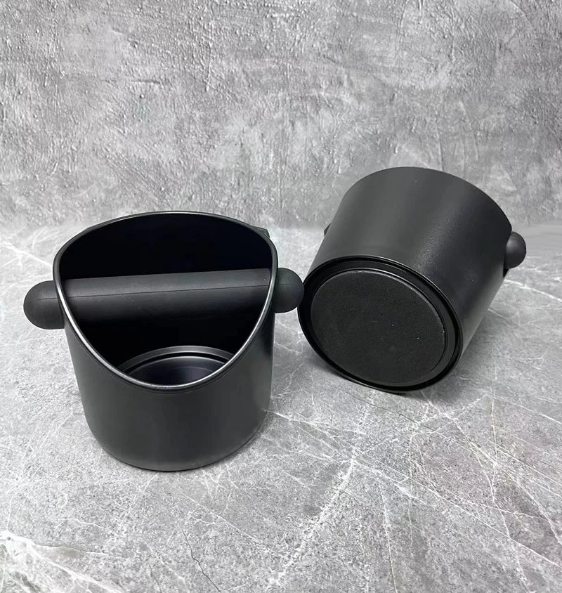 Coffee Knock Box Espresso Grounds Bin Anti Slip Shock Absorbent Barista Dump Container Tool