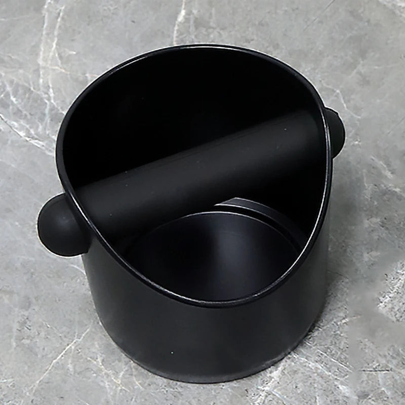 Coffee Knock Box Espresso Grounds Bin Anti Slip Shock Absorbent Barista Dump Container Tool