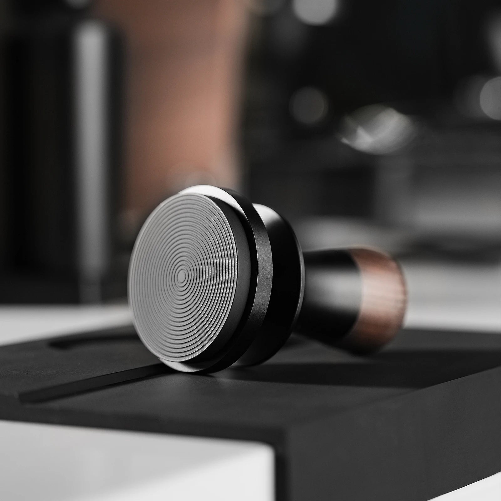 30lbs Coffee Tamper Ripple Base Constant Pressure Espresso Tamper 3pcs Calibrated Spring Loaded