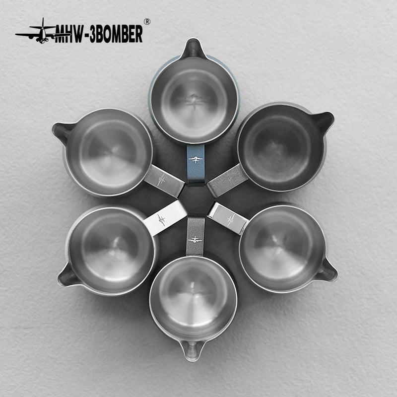 350ml 450ml Stainless Steel Milk Frothing Pitcher Turbo Latte Art Jug Barista Coffee Tool