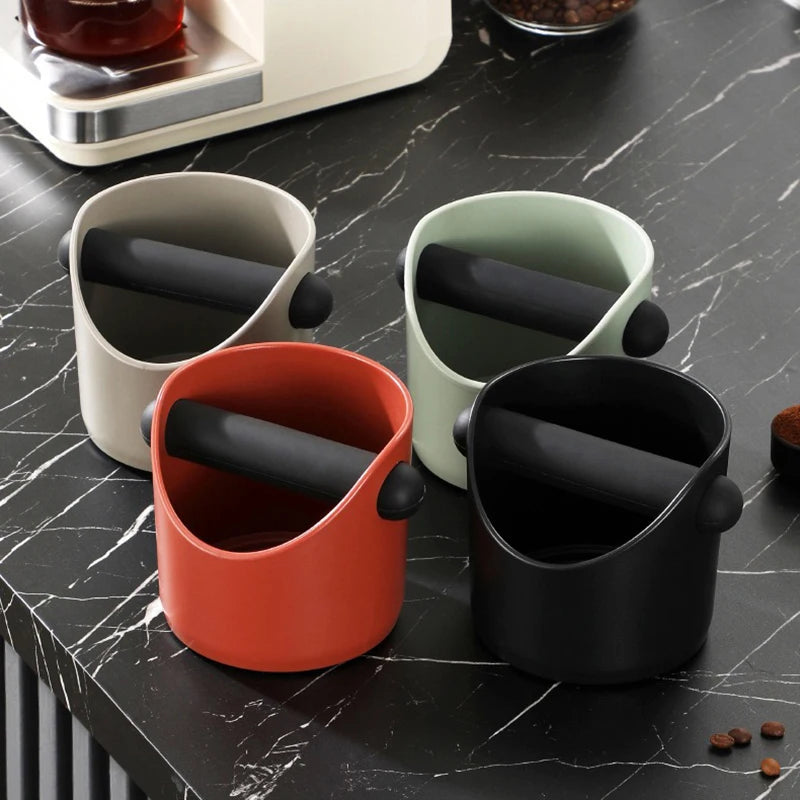 Coffee Knock Box Espresso Grounds Container Anti Slip Dump Bin Barista Tool KFQZH01 ABS