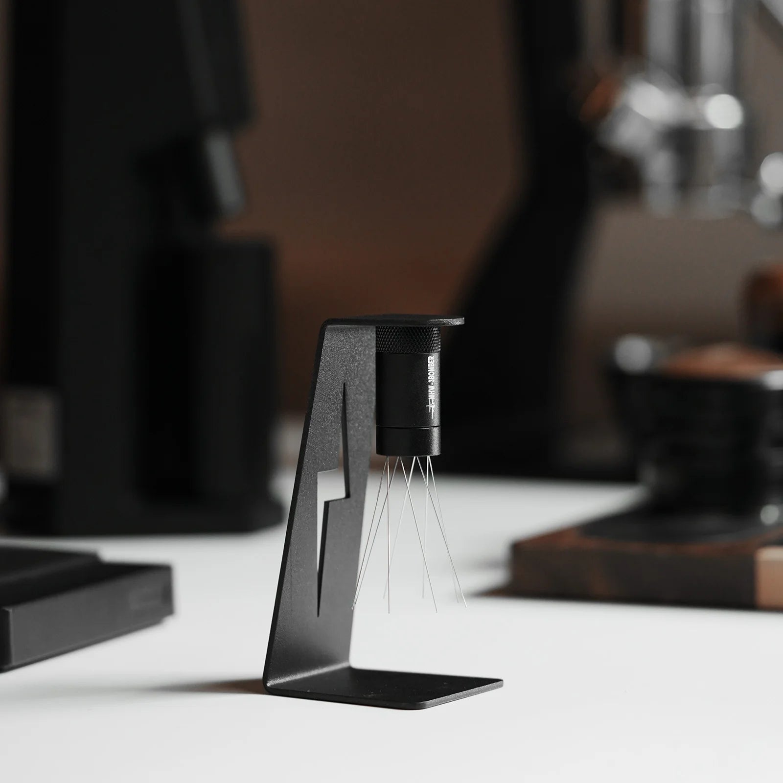 Barista Gift Coffee Stirring Distribution Adjustable Espresso Accessories Magnetic Absorption Stand