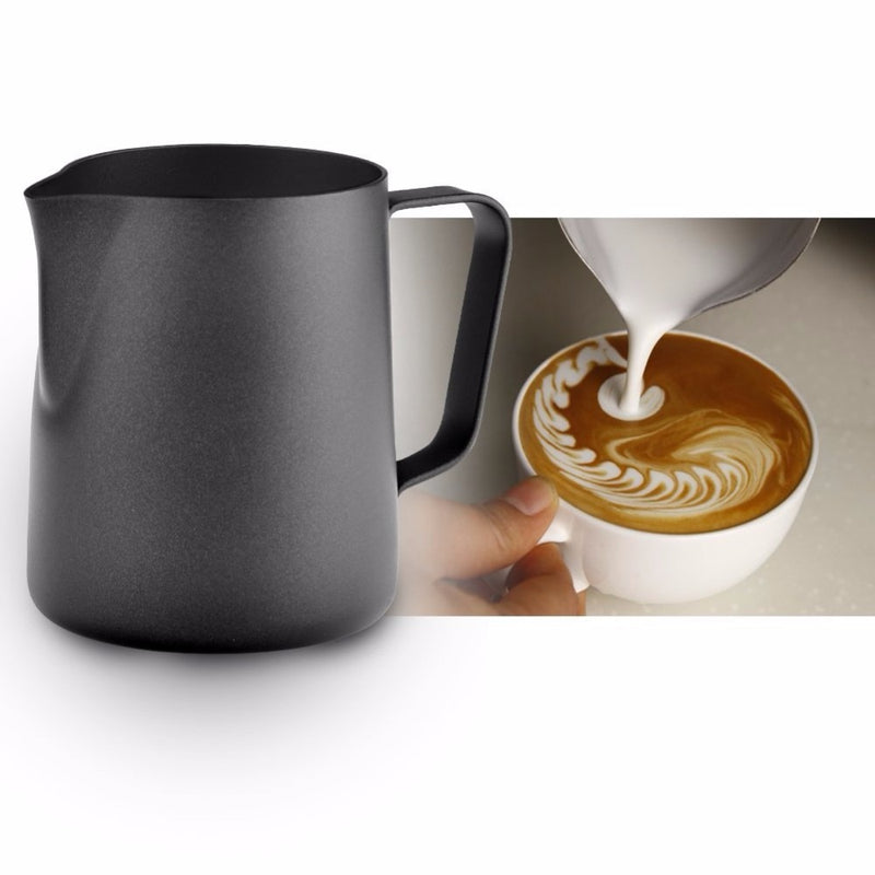 Frothing jug Espresso Coffee Pitcher Barista Craft Coffee Latte Milk Stainless Steel Colorful 350ml