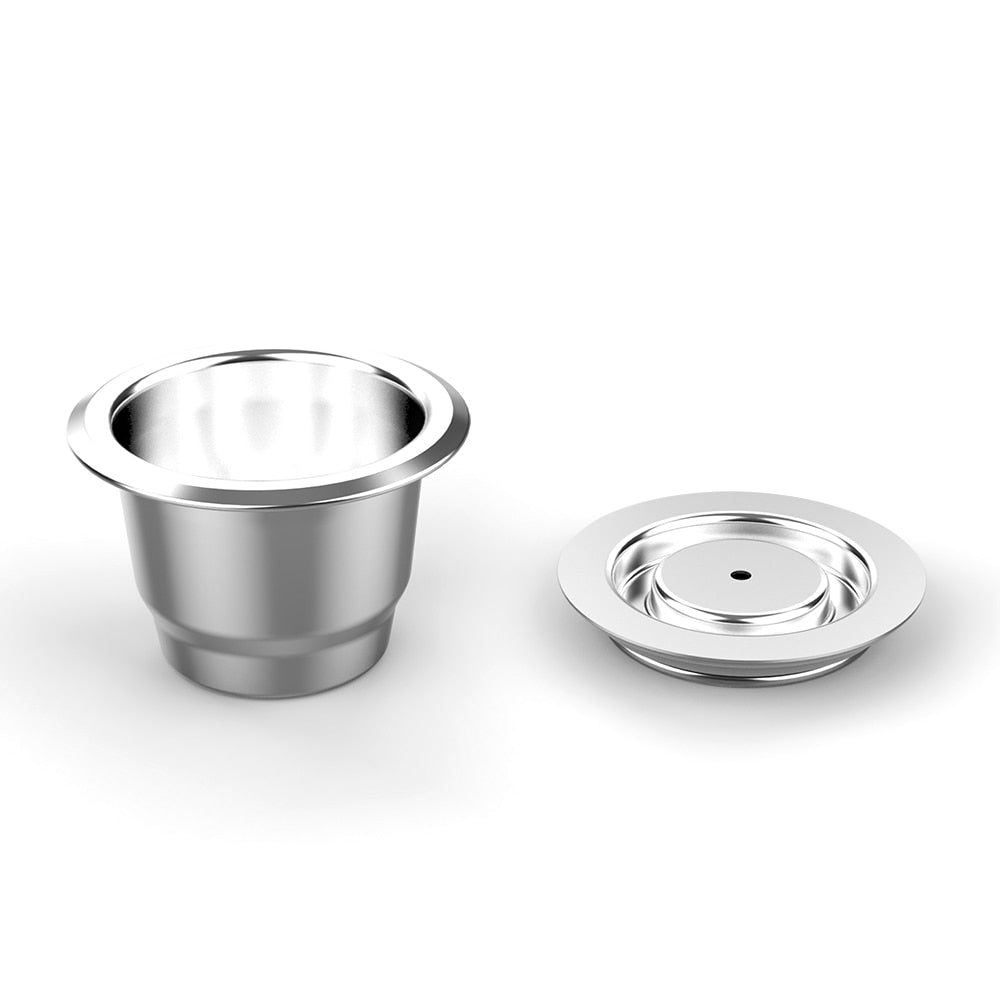 Reuseable Coffee Filter Espresso Capsulas Stainless Steel Nespresso Refillable Capsule Reusable