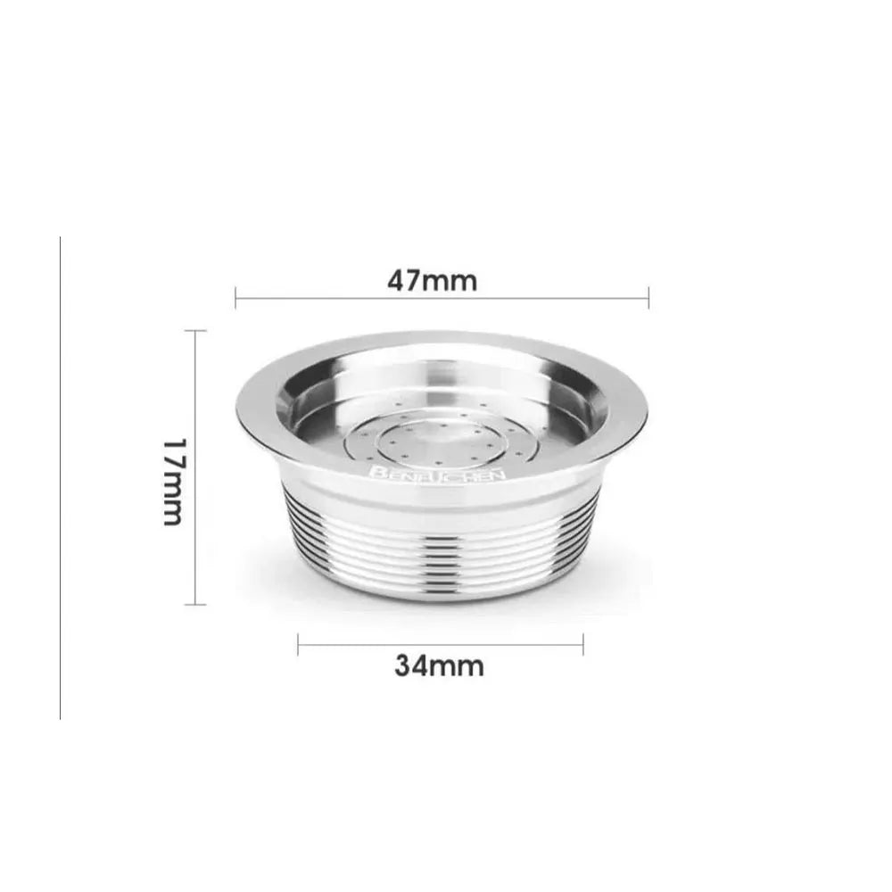 Reusable Lavazza A Modo Mio Coffee Capsule – Stainless Steel Pod for Jolie, Espria & Idola