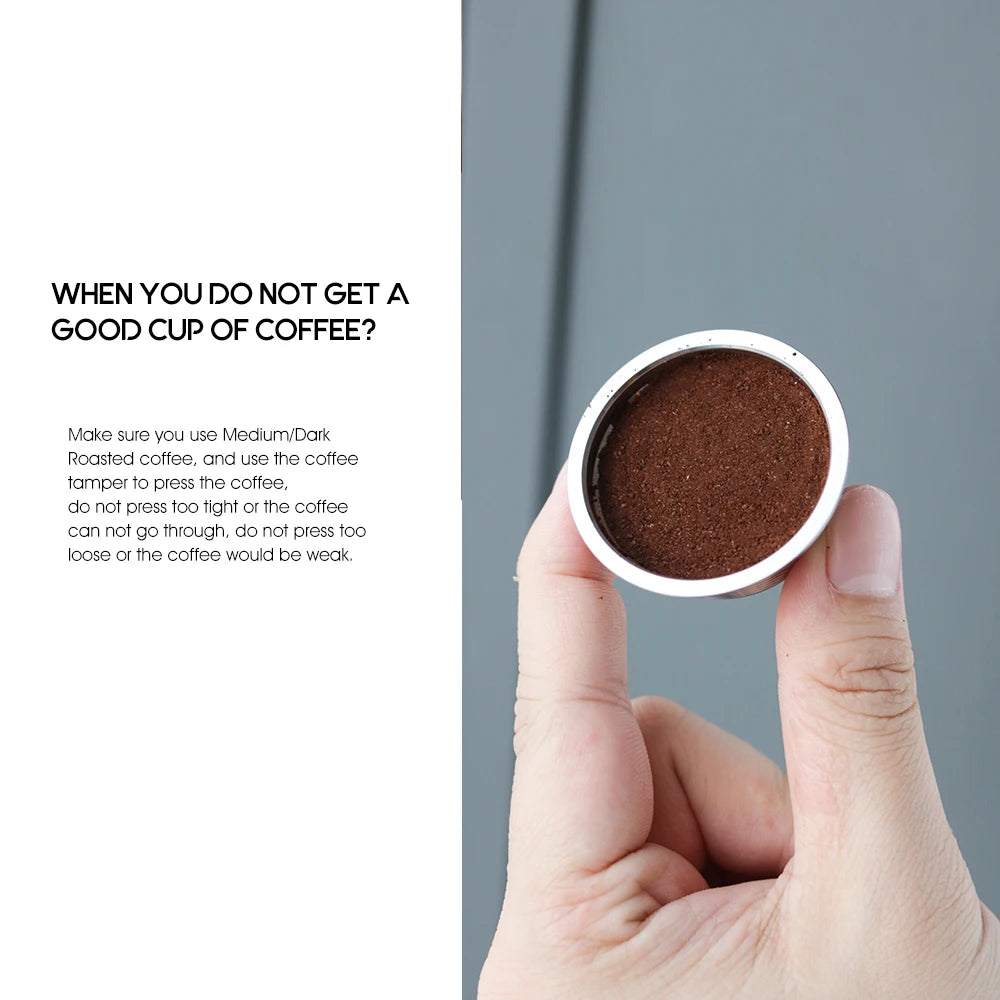 Reusable Lavazza A Modo Mio Coffee Capsule – Stainless Steel Pod for Jolie, Espria & Idola