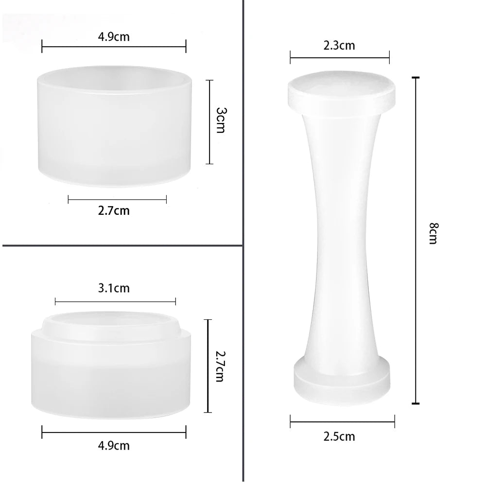 Icafilas Reusable Coffee Capsule Pod for Nespresso Stainless Steel Espresso Crema Coffee Filter Foil