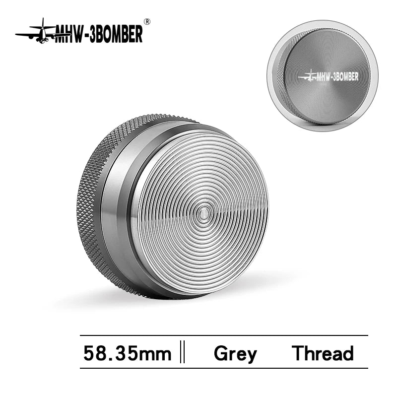 51/53/58mm Coffee Distributor and Espresso Tamper Professional Tamping Mat and Brush Set