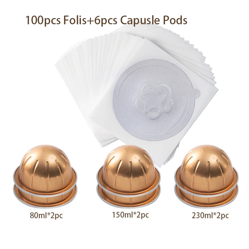 Reusable Coffee Pods for Vertuo Next® & Pop® | Coffee Lovers