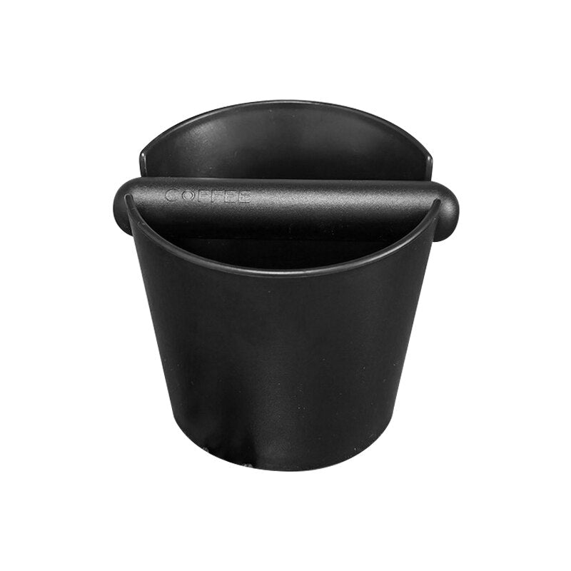 ABS Coffee Knock Box Espresso Grounds Container for Barista + Non-slip Base