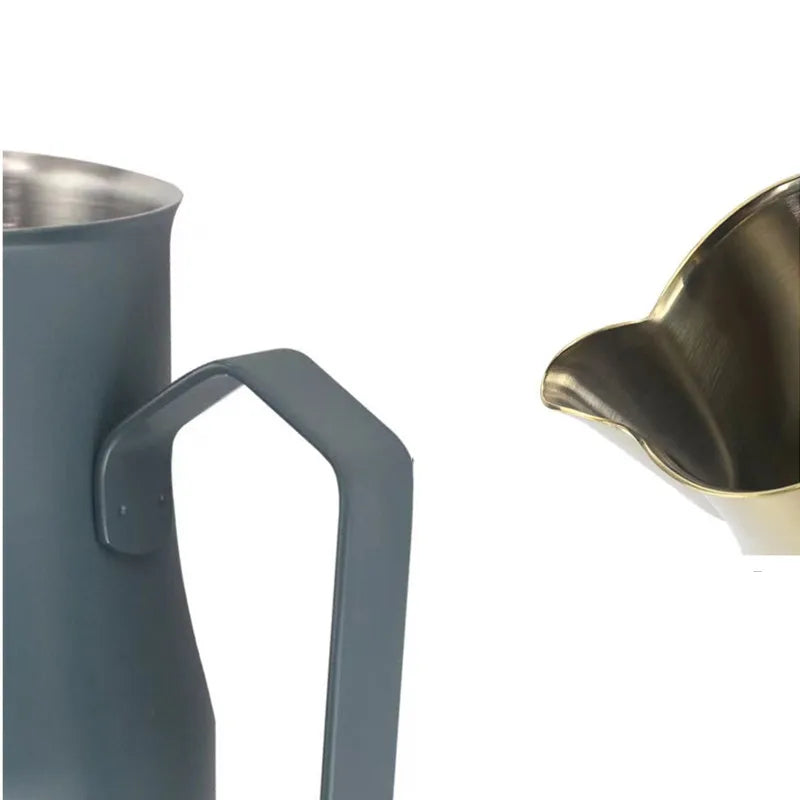 Stainless Steel Milk Frothing Pitcher for Barista Latte Art – 350ml & 500ml Coffee Steaming Jug