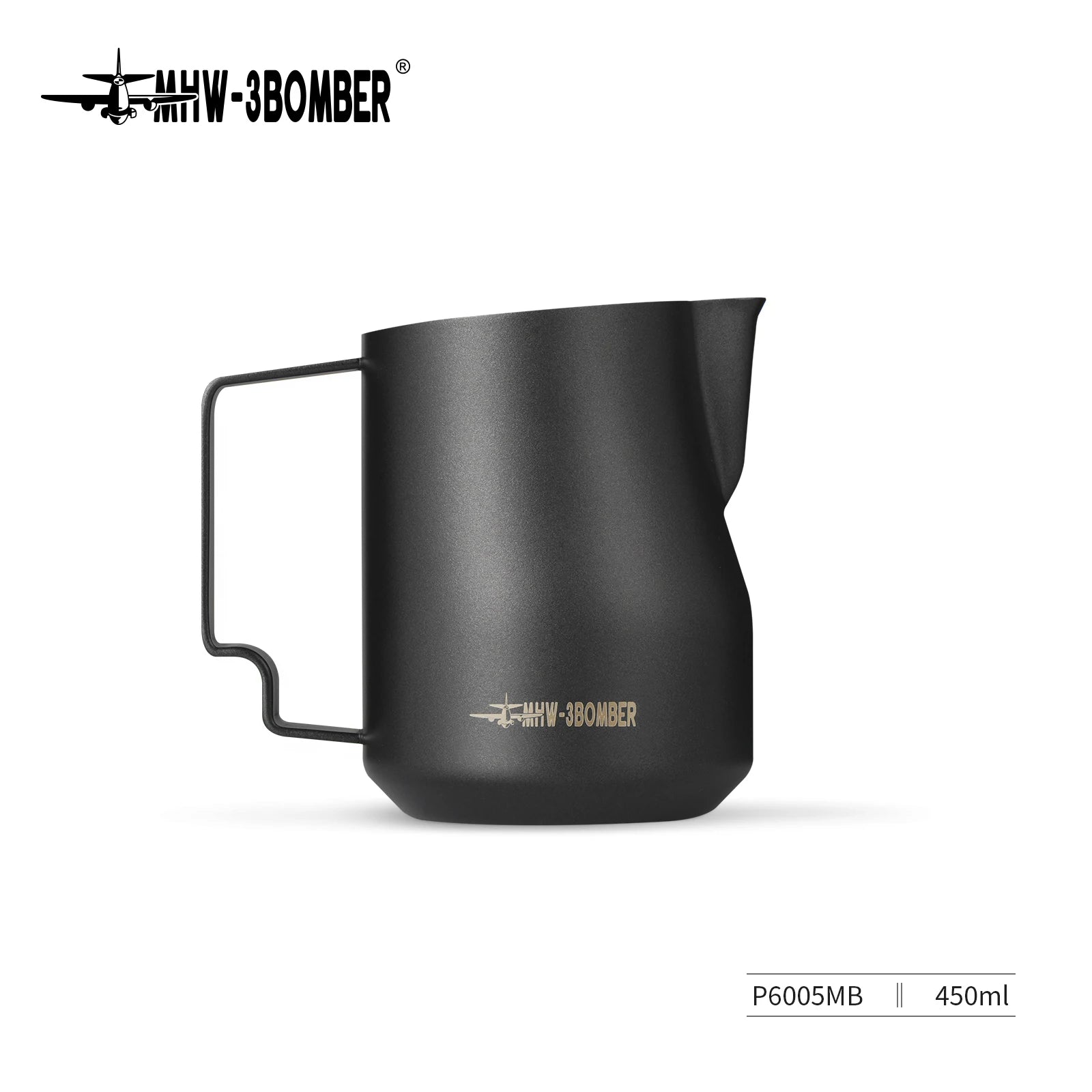 350ml 450ml Stainless Steel Milk Frothing Pitcher Turbo Latte Art Jug Barista Coffee Tool
