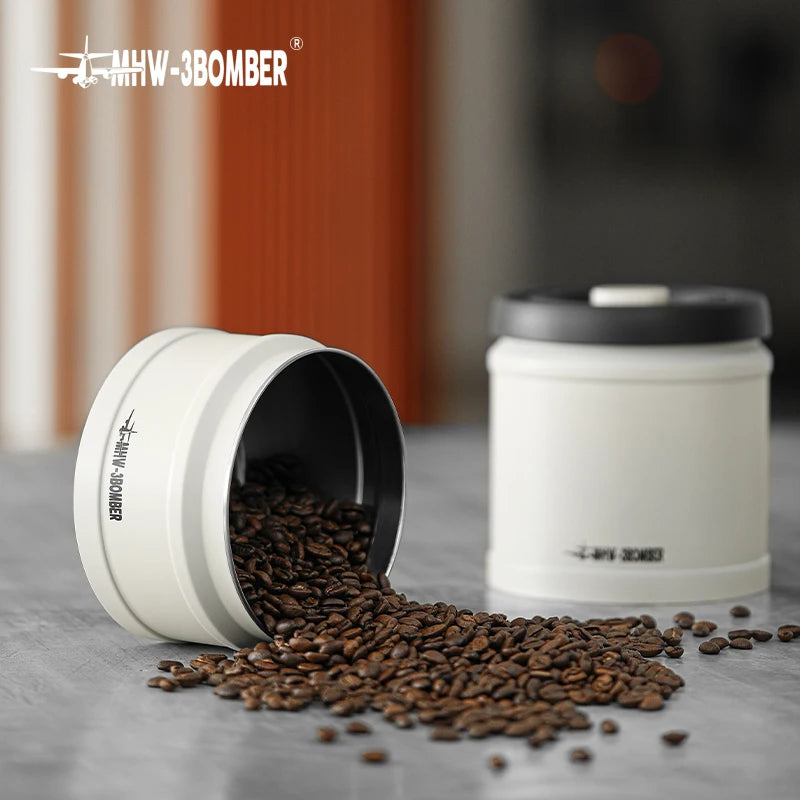 MHW-3BOMBER Coffee & Food Manual Vacuum Storage Canister Airtight Container Portable Camping Tool