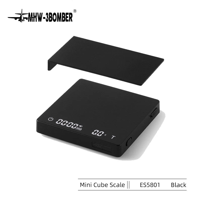 MHW-3BOMBER Digital Coffee Scale 2000g/0.1g | High Precision Rechargeable Kitchen Barista Scale
