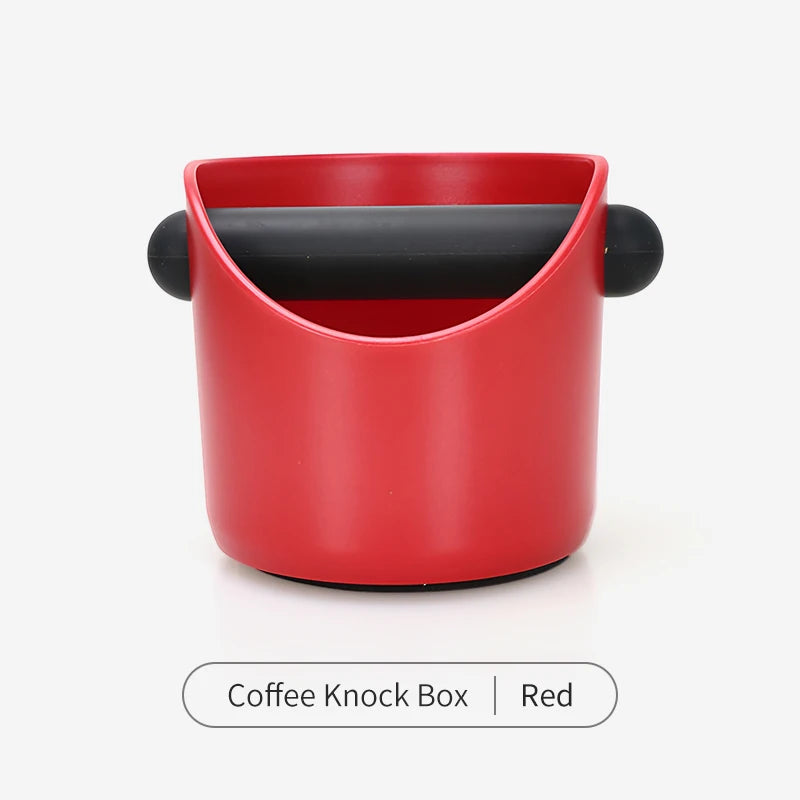 Espresso Knock Box Coffee Grounds Container | Non-Slip Dump Bin for Delonghi, Breville & Barista Use