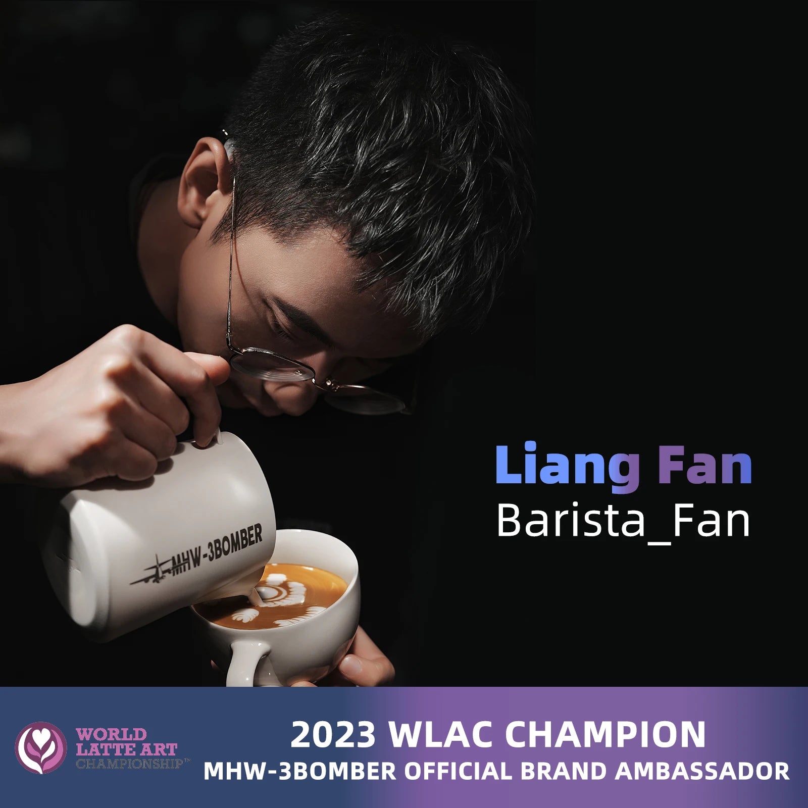 Barista Fan Milk Frothing Pitcher 304 Stainless Steel Latte Art Pitcher Milk Steaming Jug Accessory