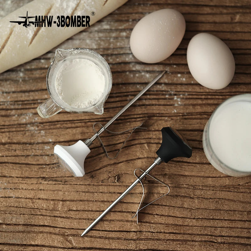 MHW-3BOMBER 0 to100℃ Dial Thermometer for Coffee Milk Frothing Jug Professional Temperature Tools