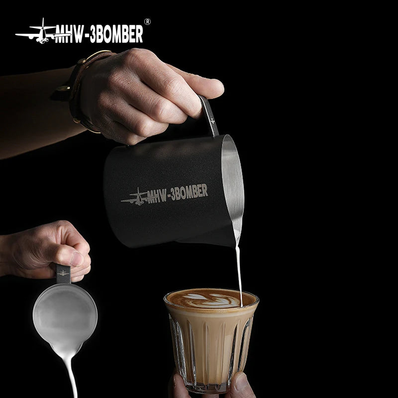 Milk Frothing Pitcher Cafe Latte Art Tools Professional Milk Frother Jug Stainless Steel Pitchers