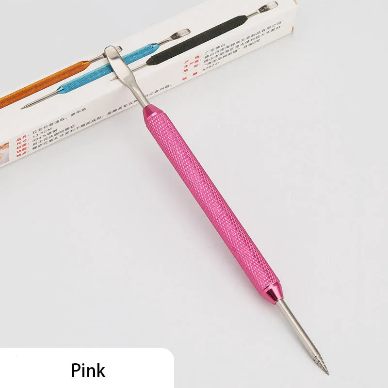 Stainless Steel Latte Art Needle Pen – DIY Coffee Decorative Tool for Baristas & Coffee Lovers