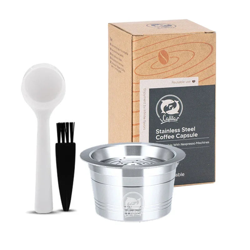 Reusable Caffitaly® Stainless Steel Coffee Capsule, Espresso Pod for S21, S22 & Ruby machines