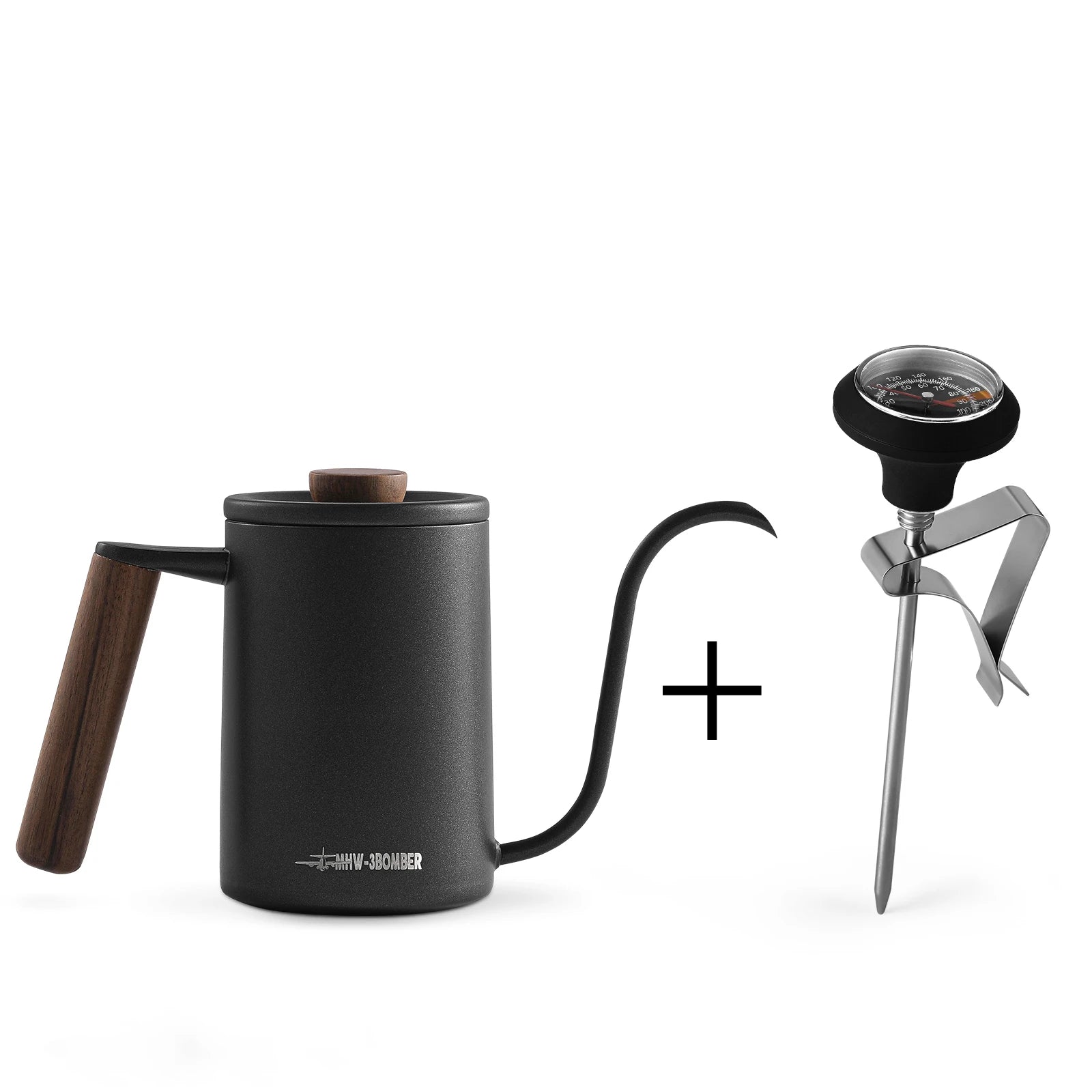 Pour Over Coffee Kettle 400ml/600ml Stainless Steel Gooseneck Pot Cafe Barista Kitchen Accessories