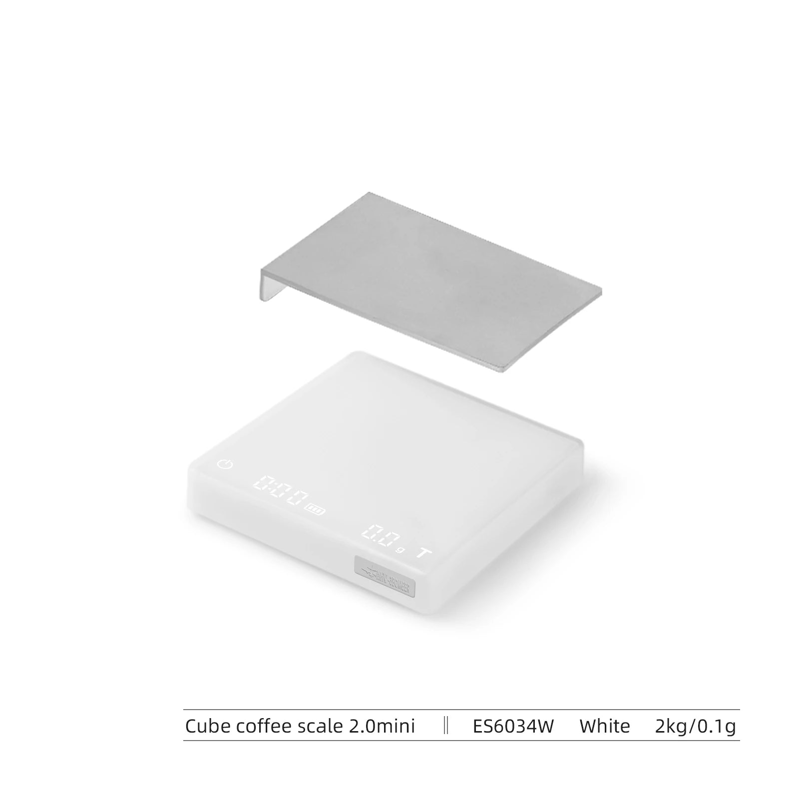MHW-3BOMBER Digital Coffee Scale 2000g/0.1g | High Precision Rechargeable Kitchen Barista Scale
