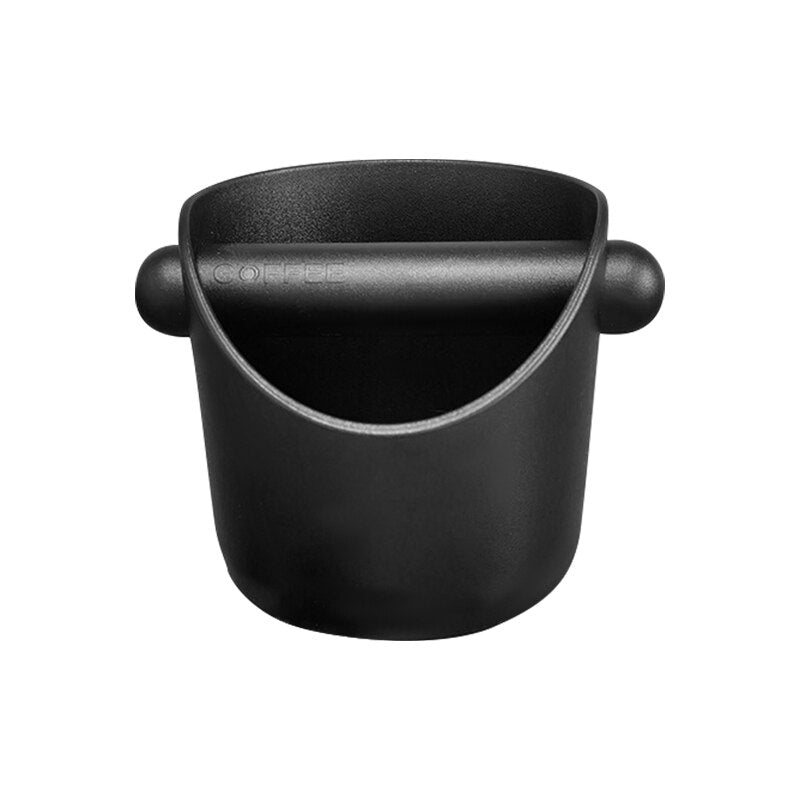 ABS Coffee Knock Box Espresso Grounds Container for Barista + Non-slip Base