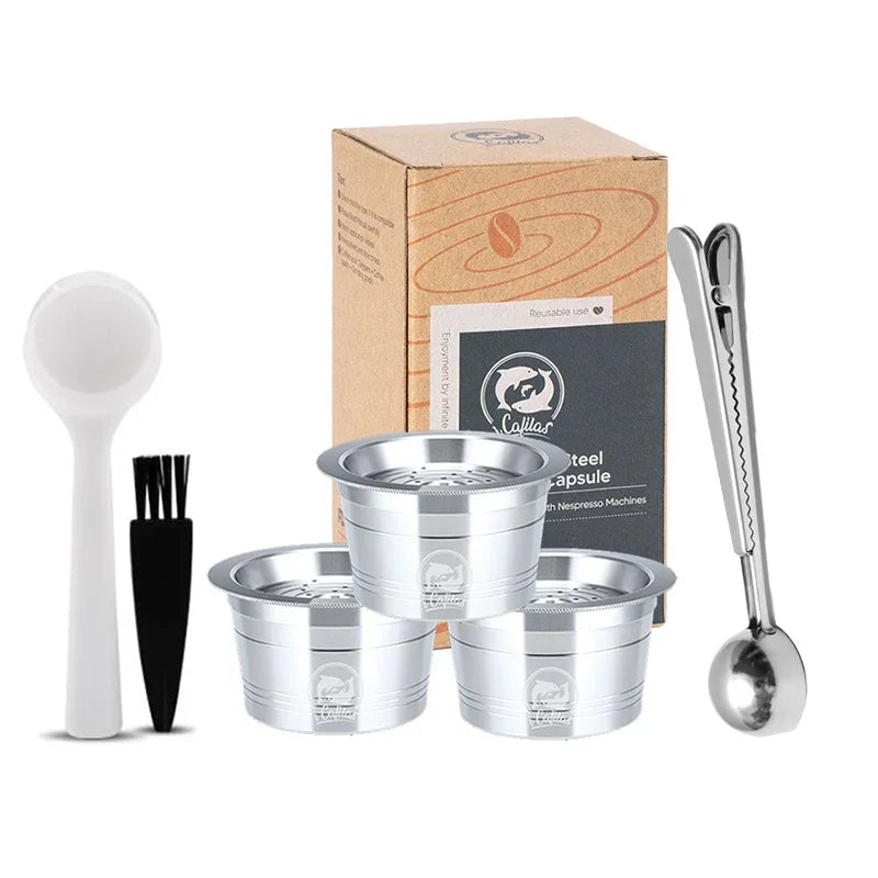 Reusable Caffitaly® Stainless Steel Coffee Capsule, Espresso Pod for S21, S22 & Ruby machines