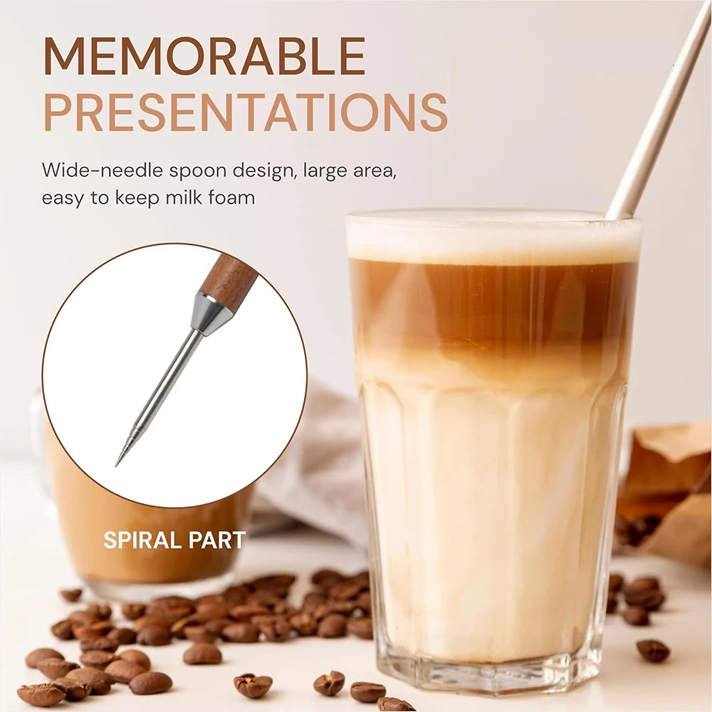 LMETJMA Stainless Steel Coffee Latte Art Pen | Spice & Cappuccino Decorative Drawing Tool