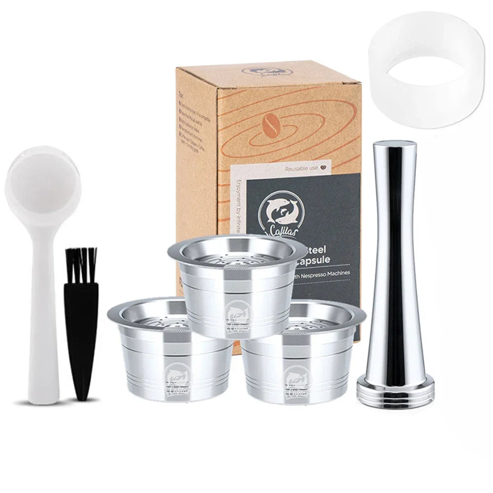 Reusable Caffitaly® Stainless Steel Coffee Capsule, Espresso Pod for S21, S22 & Ruby machines