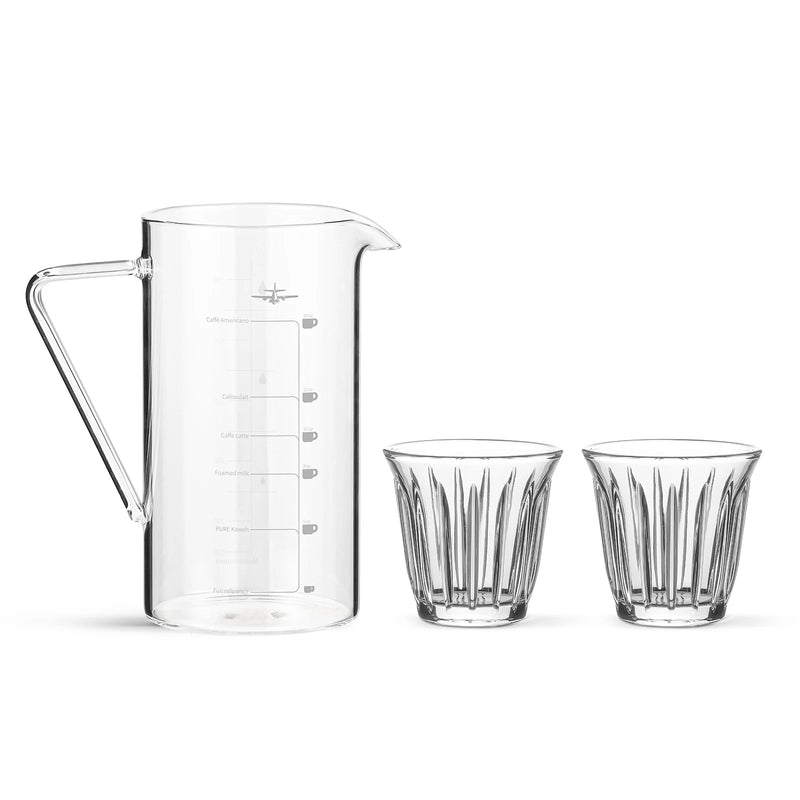 360/500ml Glass Measuring Cup Coffee Server High Borosilicate Glass Espresso Measuring Cups Barista