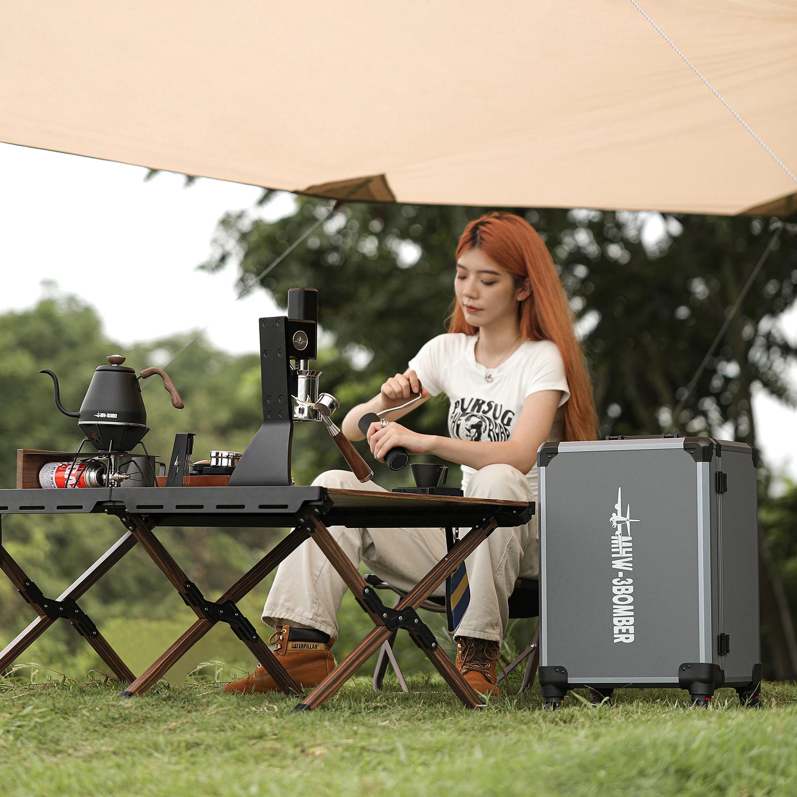 Manual Lever Espresso Maker 58mm Professional Variable Pressure Espresso Portable Home Coffee Maker