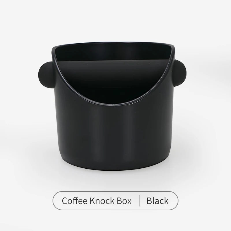 Espresso Knock Box Coffee Grounds Container | Non-Slip Dump Bin for Delonghi, Breville & Barista Use