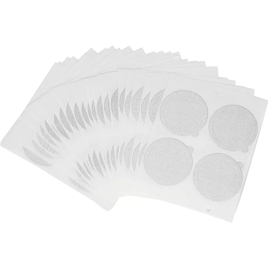 100Pcs Adhesive Aluminum Foil Lids Seals Stickers for Disposable Empty Nespresso Coffee Pod 37mm