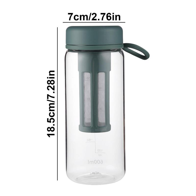 Cold Brew Iced Coffee Maker Portable Cold Brew Jar Bottle Cold Brewing Pot Leakproof Coffee Brewer