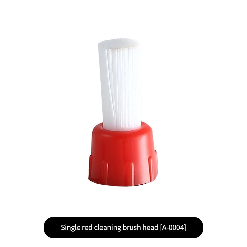 Coffee Machine Cleaning Brush with Spoon – Nylon Espresso Tool for Grounds & Group Head Cleaning