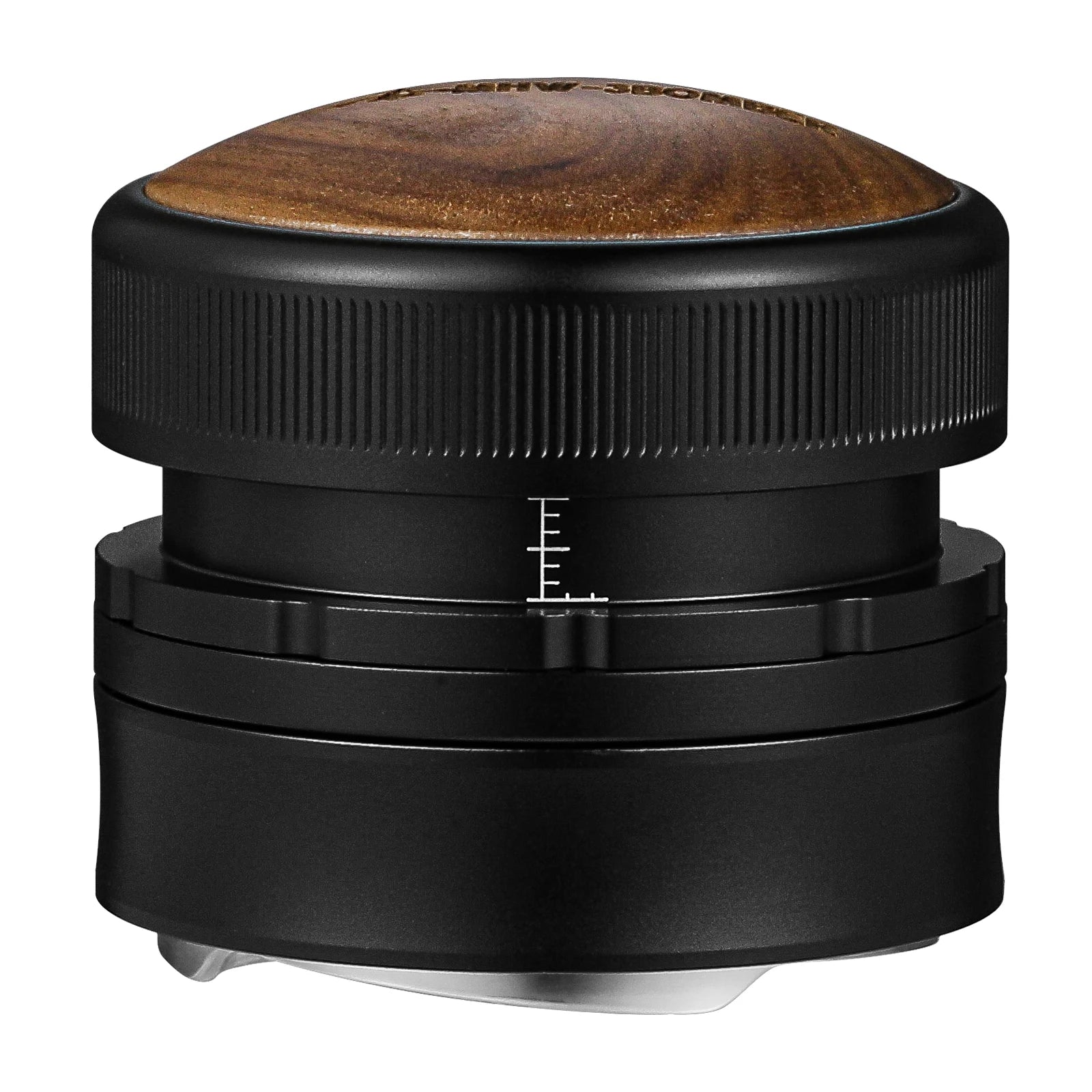 Adjustable Depth Gravity Adaptive Coffee Distributor 58.35MM 30lbs Espresso Tamper, Mat & Brush Set
