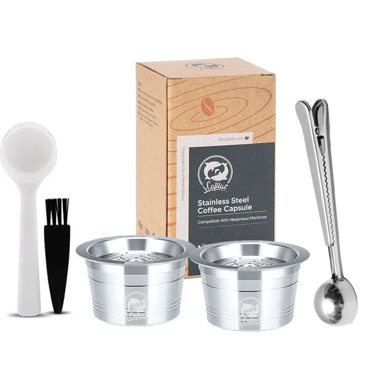 Reusable Caffitaly® Stainless Steel Coffee Capsule, Espresso Pod for S21, S22 & Ruby machines