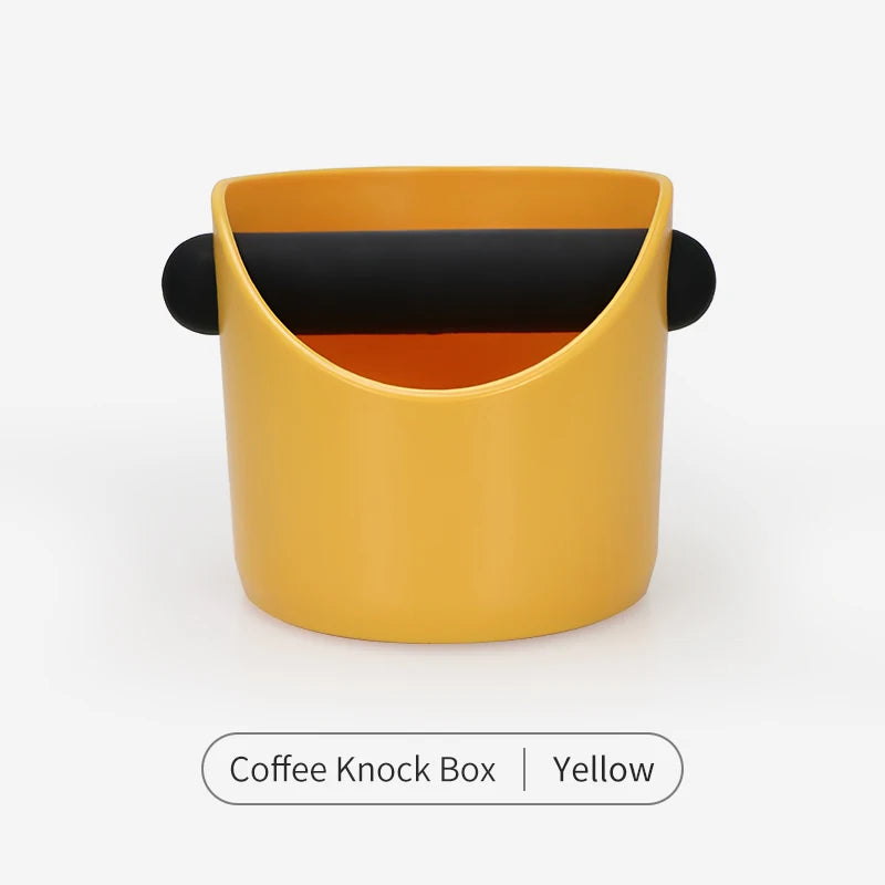 Espresso Knock Box Coffee Grounds Container | Non-Slip Dump Bin for Delonghi, Breville & Barista Use