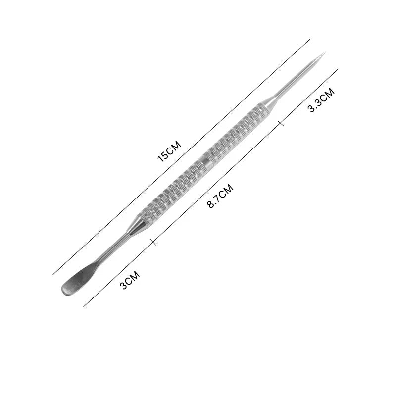 LMETJMA Stainless Steel Coffee Latte Art Pen | Spice & Cappuccino Decorative Drawing Tool