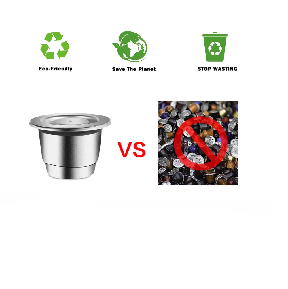 Reusable Stainless-Steel Pod for Selected Nespresso® Original Machines