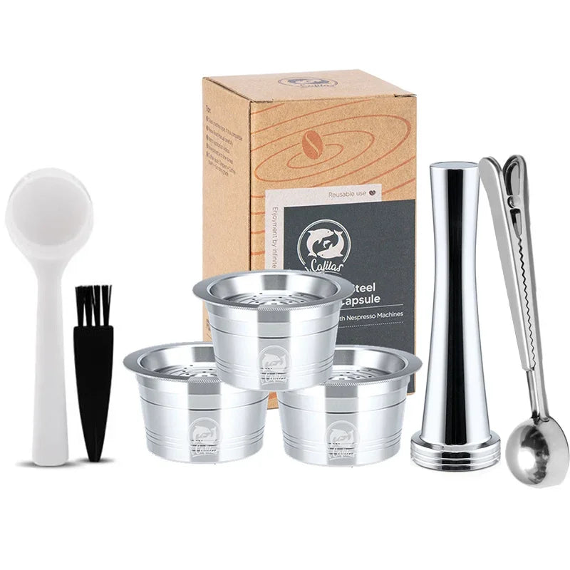 Reusable Caffitaly® Stainless Steel Coffee Capsule, Espresso Pod for S21, S22 & Ruby machines