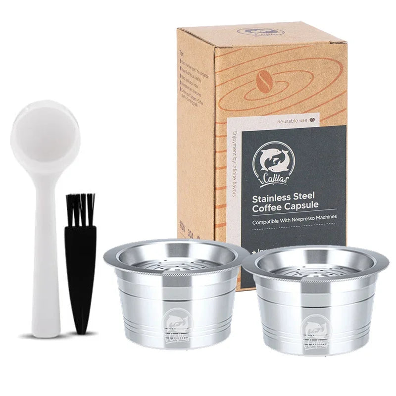 Reusable Caffitaly® Stainless Steel Coffee Capsule, Espresso Pod for S21, S22 & Ruby machines