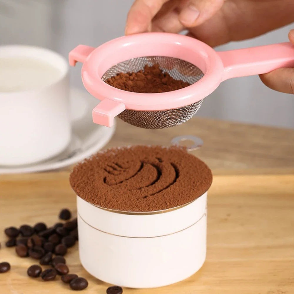 Stainless Steel Coffee Stencil | Latte Milk Foam Spray Art Mould for Coffee & Dessert Decoration
