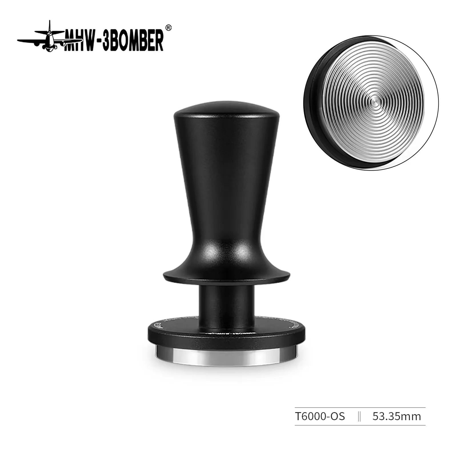 Coffee Tamper 51mm 53.35mm 58.35mm Dual Spring Espresso Tamper Stainless Steel Base Tool