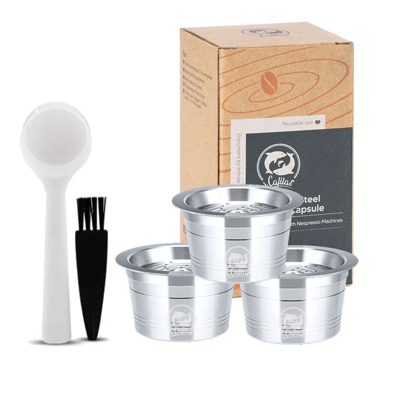 Reusable Caffitaly® Stainless Steel Coffee Capsule, Espresso Pod for S21, S22 & Ruby machines